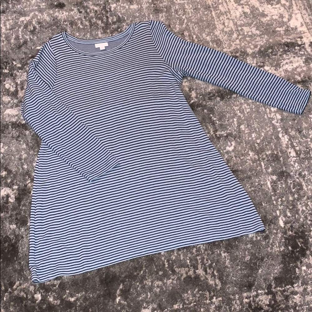 J. Jill striped tunic